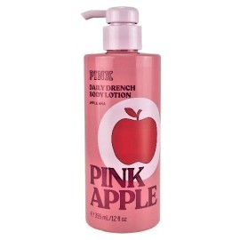 VICTORIA'S SECRET PINK PINK APPLE DAILY DRENCH BODY LOTION CREAM 12 oz 355ml NEW