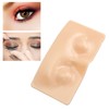 Makeup Practice Face 3D Silicone Face Eyes Makeup Mannequin Practice