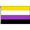 Flags Importer Non-Binary 3x5ft Poly Flag, Multicolor