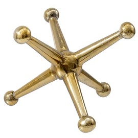 MyGift - Decoración de mesa de estatua hecha a mano de 4 pulgadas, escultura de gato 3D de aluminio fundido dorado, acento decorativo para computadora de oficina o estante de sala de estar, decoración