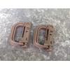 Estuchelandia 2 Pzas Mosquetón Molle Grillete Clip Edc Táctico Llavero