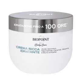 Biopoint - Rich Moisturising Body Cream, Moisturising Effect Up to 100 Hours, Strengthens and Balances Skin Barrier, 400 ml