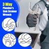 Feekoon 3 Way Sink Strainer Wrench, Basket Strainer Wrench with