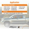 maXpeedingrods Door Belt Window Molding Weatherstrip Trim Seal Belt Rear