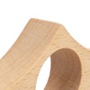 Marcapáginas para lectura, sujetalibros de madera con diseño ergonómico, portátil