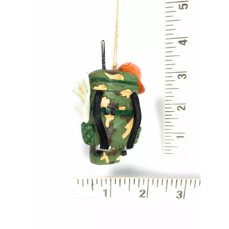 JWM Hunting Backpack w Gear & Rifle Holiday Christmas Tree