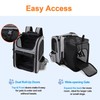 Cat Backpack Carrier Expandable, Expand from 13.4’’ to 23.8’’, Cat