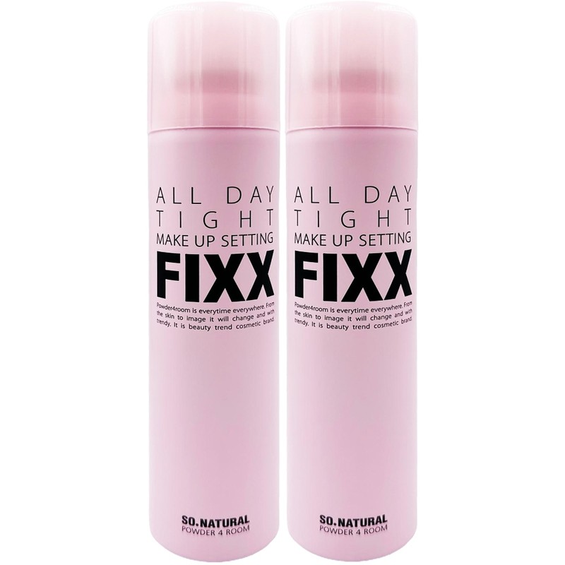 So Natural All Day Tight Makeup Setting Fixer 120ml+120ml Makeup