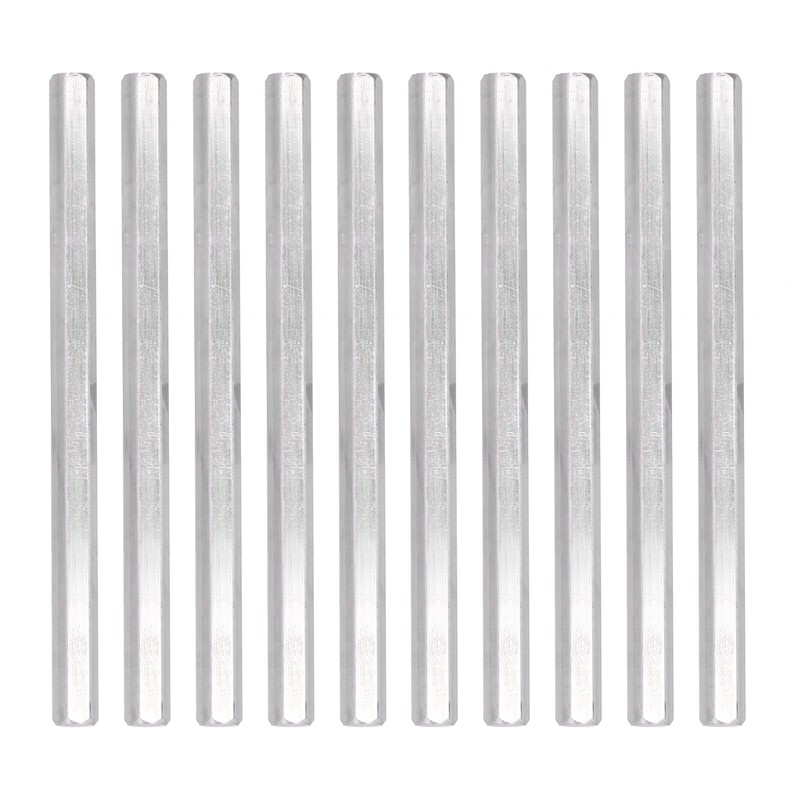 10Pcs Hex Rod Bar Shaft Stainless Steel Tool for Intelligent