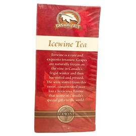 Canada True Icewine Tea, 25 Tea Bags, 50g (1.75oz), Product of Canada
