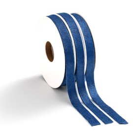MORSUNBELA Velvet Ribbon Bow Ribbons Ribbon for Gift Wrapping Navy Blue Decorative Ribbon Wedding Ribbon 2/5 inch X 10 Yd Blue Velvet Ribbon