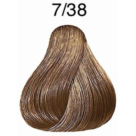 Wella Koleston Perfect Coloration Permanent Hair Colour 7/38 Blonde Gold Pearl