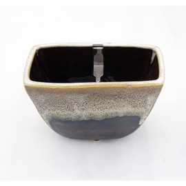 Craftman's House Mosquito Trap Incense Holder Incense Pot (Brown)