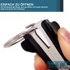 Key Ring 40mm Hardened Nickel-Plated Pack of 25