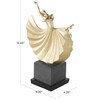 Deco 79 Polystone Dancer Decorative Sculpture Home Decor Statue with