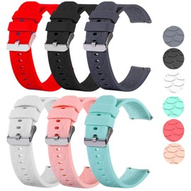 NineHorse Watch Straps Compatible with iTech Fusion 2 / iTech Fusion 2R Wristband,Soft Silicone Wrist Bands Adjustable Quick Release Smartwatch Band Replacement Watch Band for iTech Fusion 2 / iTech