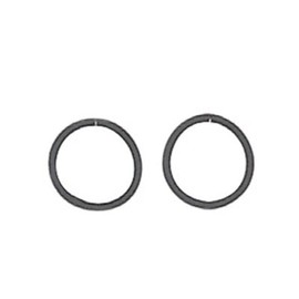 Perri's Safety Stirrup Bands, Black, One Size