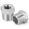 TAISHER 10PCS 304 Stainless Steel Reducer Hex Bushing, 1/4" NPT