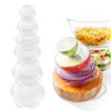 DeliOne Silicone Stretch Lids for Kitchen Food Storage – Durable,
