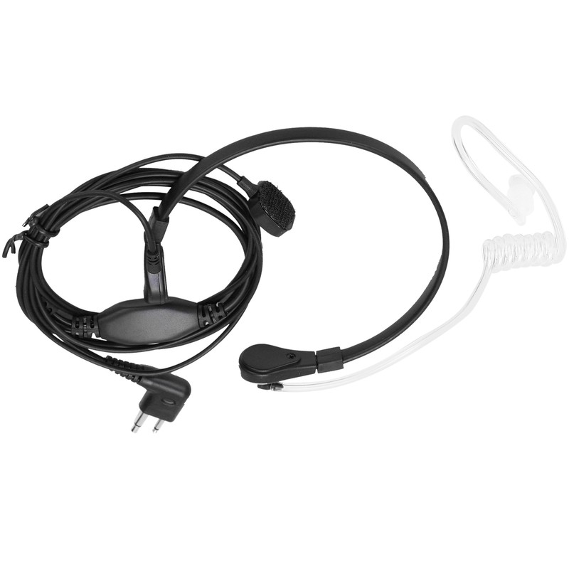 2 Pin Walkie Talkie Earpiece Noise Canceling Headset with MIC