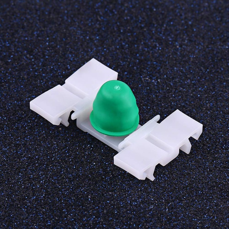 Car Clips, Pack of 50, White, Plastic, Car Strip, Decorative