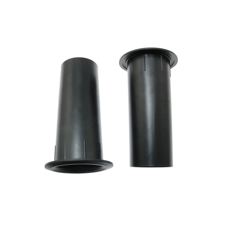MEETOOT 2pcs Speaker Pilot Hole Outlet 50x120mm Speaker Cabinet Port