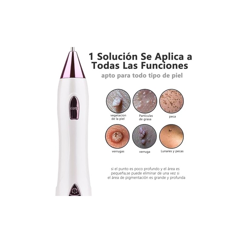 Plasma Pen, 10 niveles de intensidad, recargable, Con pantalla LED