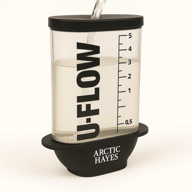 Kudos-Trading U-Flow Handheld Water Flow Tester – Portable Water Flow