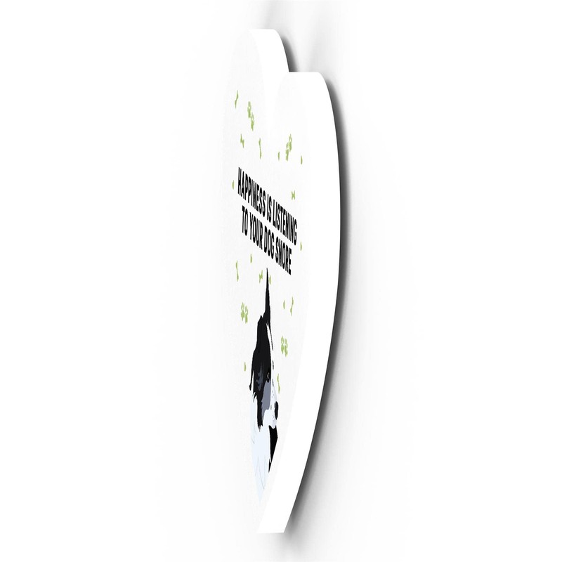Global Designs Border Collie Happiness Is Your Dog Snoring Katie