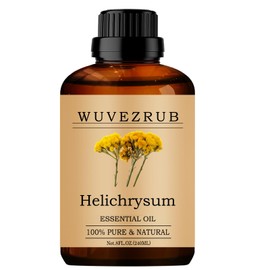 Wuvezrub Helichrysum Essential Oils 240ML, Pure Helichrysum Essential Oil for Aromatherapy Diffuser - 8 Fl Oz