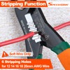 SPEEDWOX Electric Pliers, Crimping Pliers, Crimping Tool, Wire Stripper, Cable