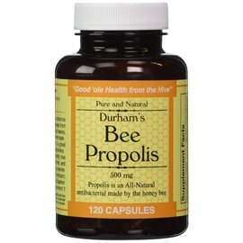 Durham's Bee Propolis 500mg 120 Capsules