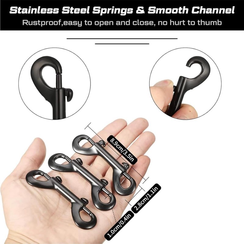 Double Ended Bolt Snap Hooks Double End Heavy Duty Trigger