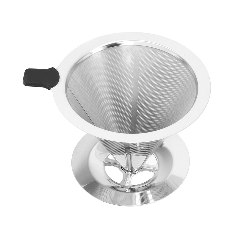 Coffee Dripper Stainless Steel Reusable Pour Over Coffee Dripper for
