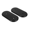 2 Pcs AC Delete Firewall Hole Plug Aluminum Car AC