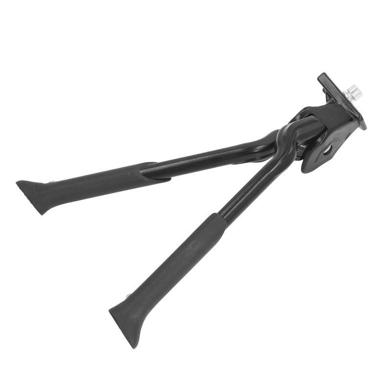 POENVFPO Bicycle Stand, Adjustable Double Leg Aluminium Alloy Bicycle Stand