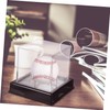 JOINPAYA Transparent Plus Baseball Day Case Baseball Display Box Decorative
