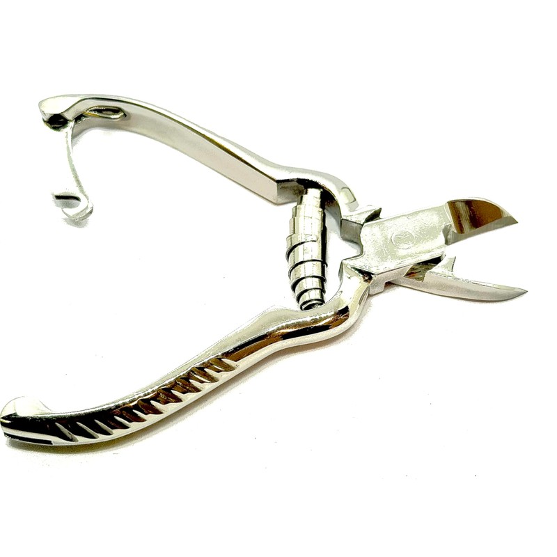 Professional Pedicure Tongs 9.5cm - Stainless Steel Toenail Clippers -