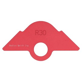 R30 Radius Jig Router Template Corner Radius Routing Rounded Template for Woodworking Milling Cutter