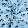 TBK Pets Double-Sided Fleece Pet Blanket, Soft Snuggle Blanket for