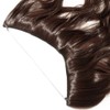 Secret Wire Hair Extensions 20" Curly Wire In Hair Extensions
