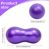 Ckhoid 2PCS Peanut Balls 35.43×17.71 inch Exercise Yoga Pregnancy Ball