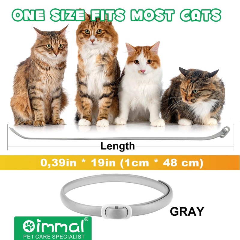 Collare Antipulci per Gatti - Collare Antiparassitario Naturale per Gatti