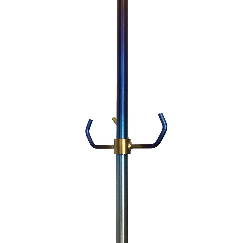 64 Titanium Rod Holder Hook Hanging Hook Diameter 0.5 inch