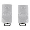 Pair Rockville SR3 Low Profile Speaker Riser Stands for 2"