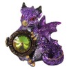Nemesis Now Dragon's Reward Set of 4 5.5cm Figurines, Resin,