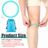Foilswirl 2 Pcs Silicone Patella Knee Band for Basketball Patella