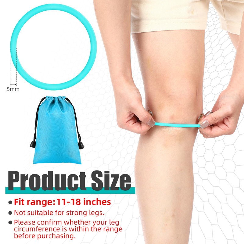 Foilswirl 2 Pcs Silicone Patella Knee Band for Basketball Patella