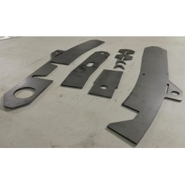 TJ Front Axle LCA Frame Mount Rust Repair Kit