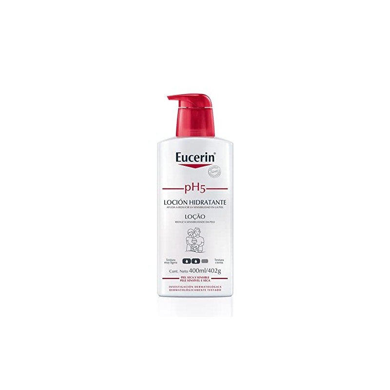 Eucerin Ph5 Crema Corporal para Piel Sensible o Seca, 400